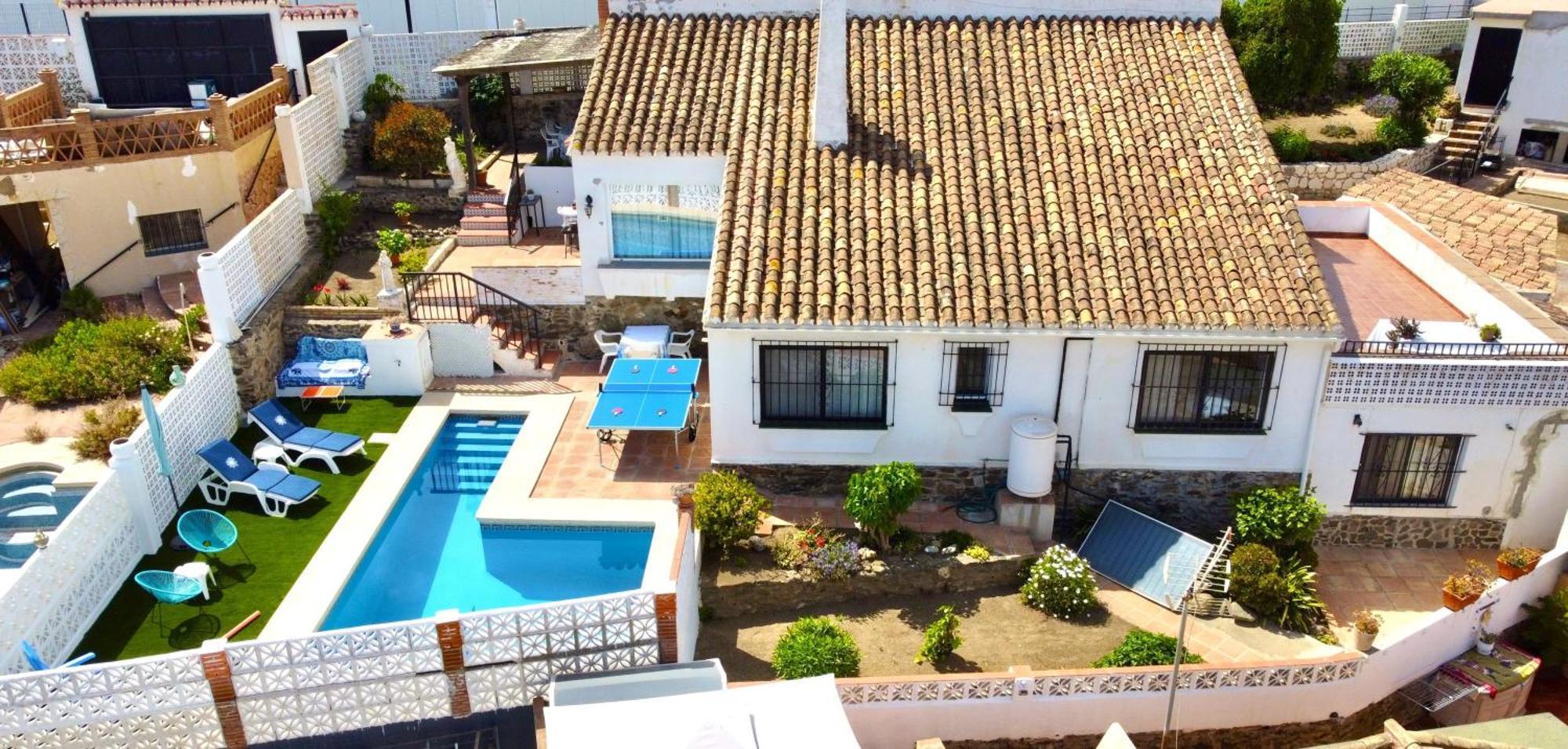 Evans Realty Al Villa & Piscina & Garaje & Playa Фуэнхирола Экстерьер фото